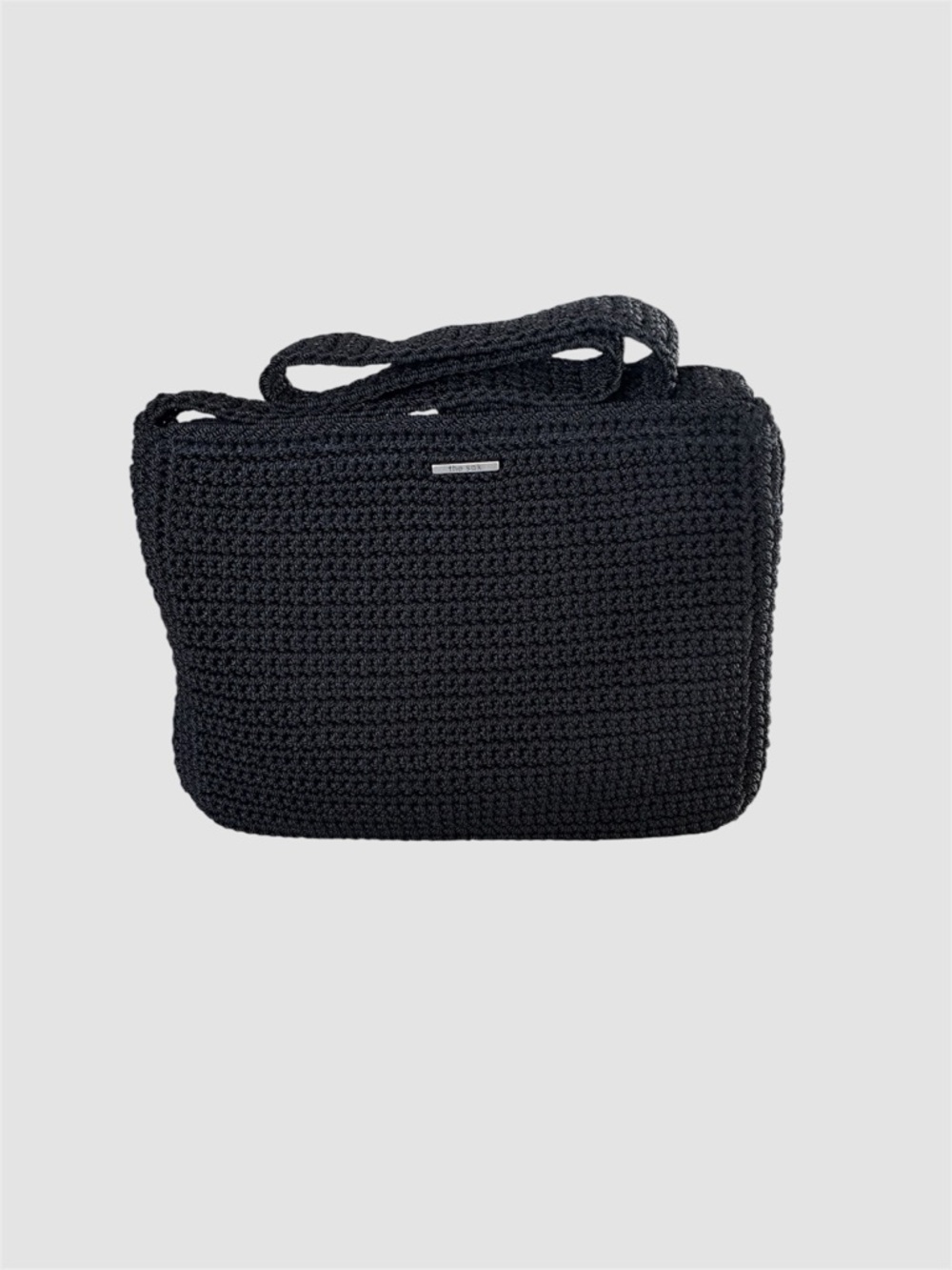 The Sak Black  Woven Shoulder Bag